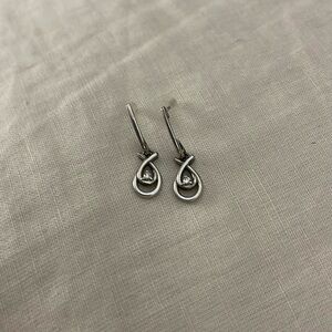 Sterling silver earrings.